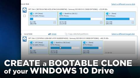 making a cloned drive bootable